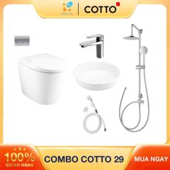 Ảnh Combo thiết bị vệ sinh Cotto số 29 1
