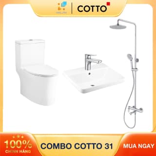 Ảnh Combo thiết bị vệ sinh Cotto số 31 1