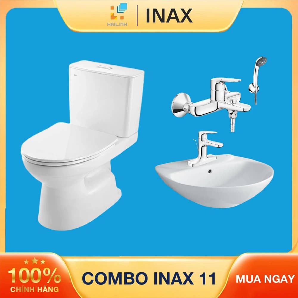 Combo Thiết bị vệ sinh Inax 11