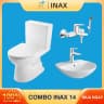 Combo thiết bị vệ sinh Inax 14 1