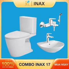 Combo thiết bị vệ sinh Inax 17