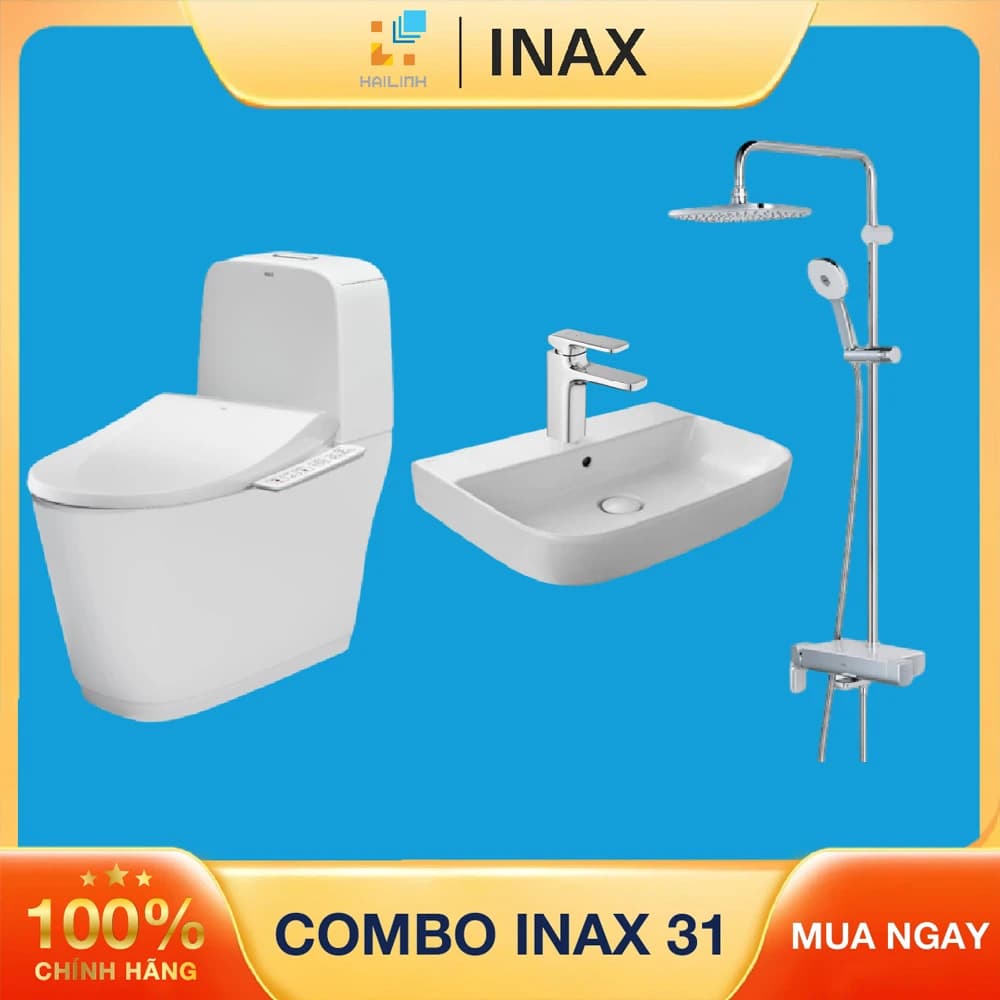 Combo thiết bị vệ sinh Inax 31