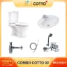 Combo thiết bị vệ sinh Cotto 02 1