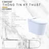Bồn cầu thông minh Caesar CA1389H 2