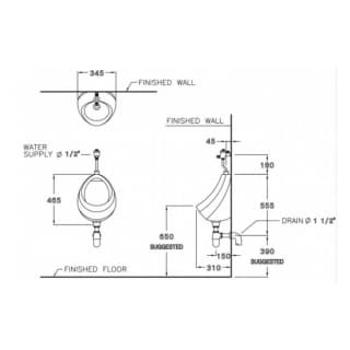 Ảnh Bồn tiểu nam COTTO C307 2