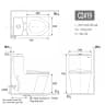 Bồn cầu 1 khối D&K DK-C2419 2