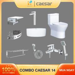 Ảnh Combo thiết bị vệ sinh Caesar số 14 1