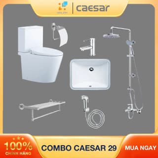 Ảnh Combo thiết bị vệ sinh Caesar số 29 1