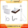 Combo thiết bị vệ sinh Cotto 06 1