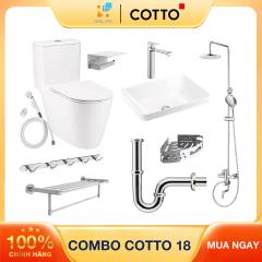 Ảnh Combo thiết bị vệ sinh Cotto 18 1