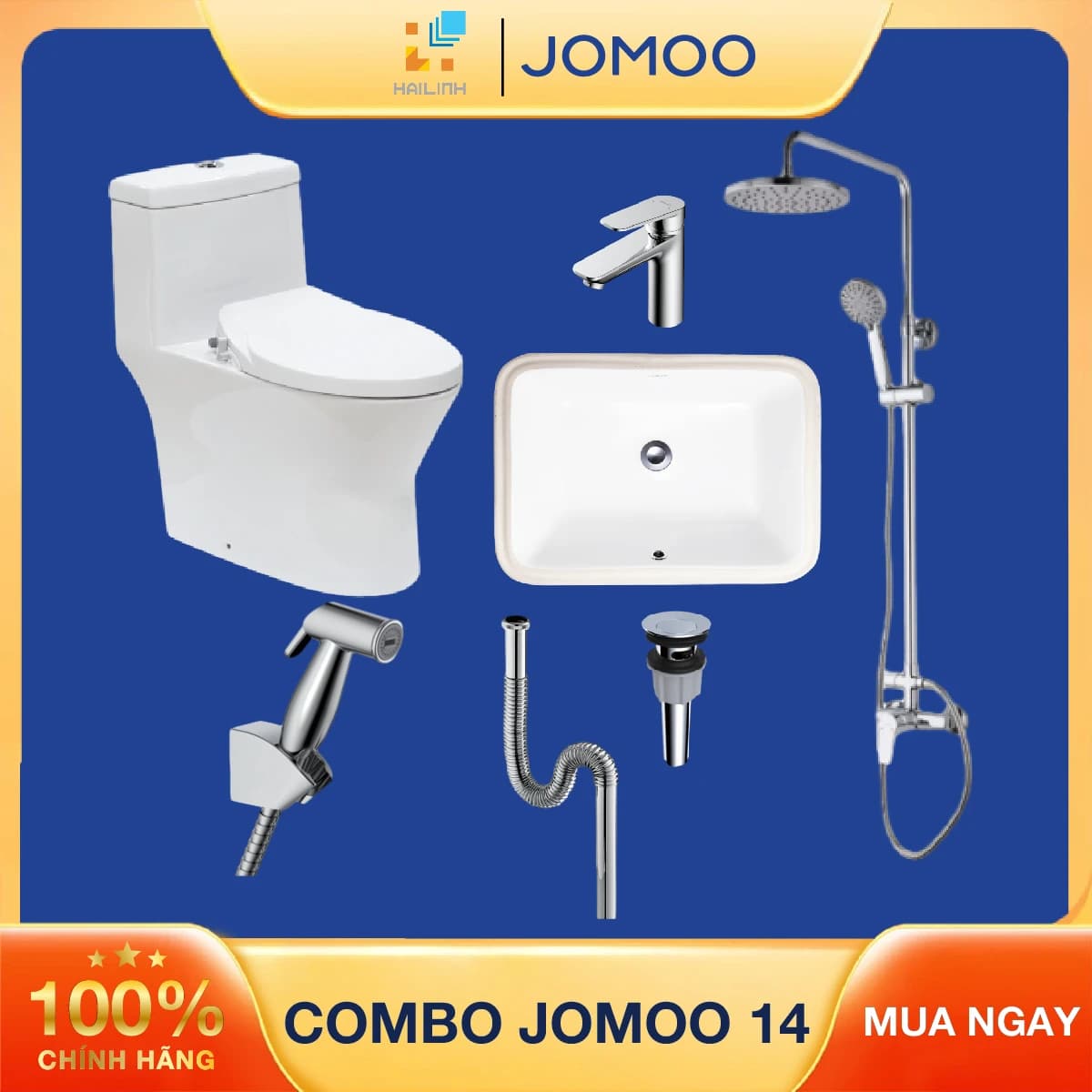 Combo thiết bị vệ sinh JOMOO số 14