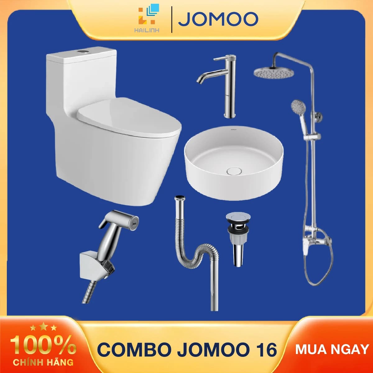Combo thiết bị vệ sinh JOMOO số 16