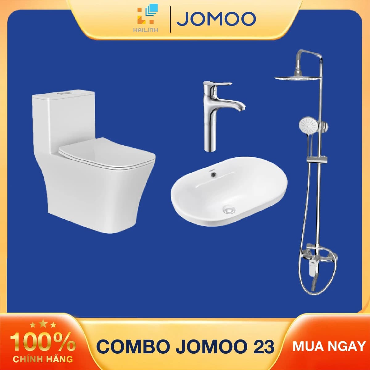 Combo thiết bị vệ sinh JOMOO số 23