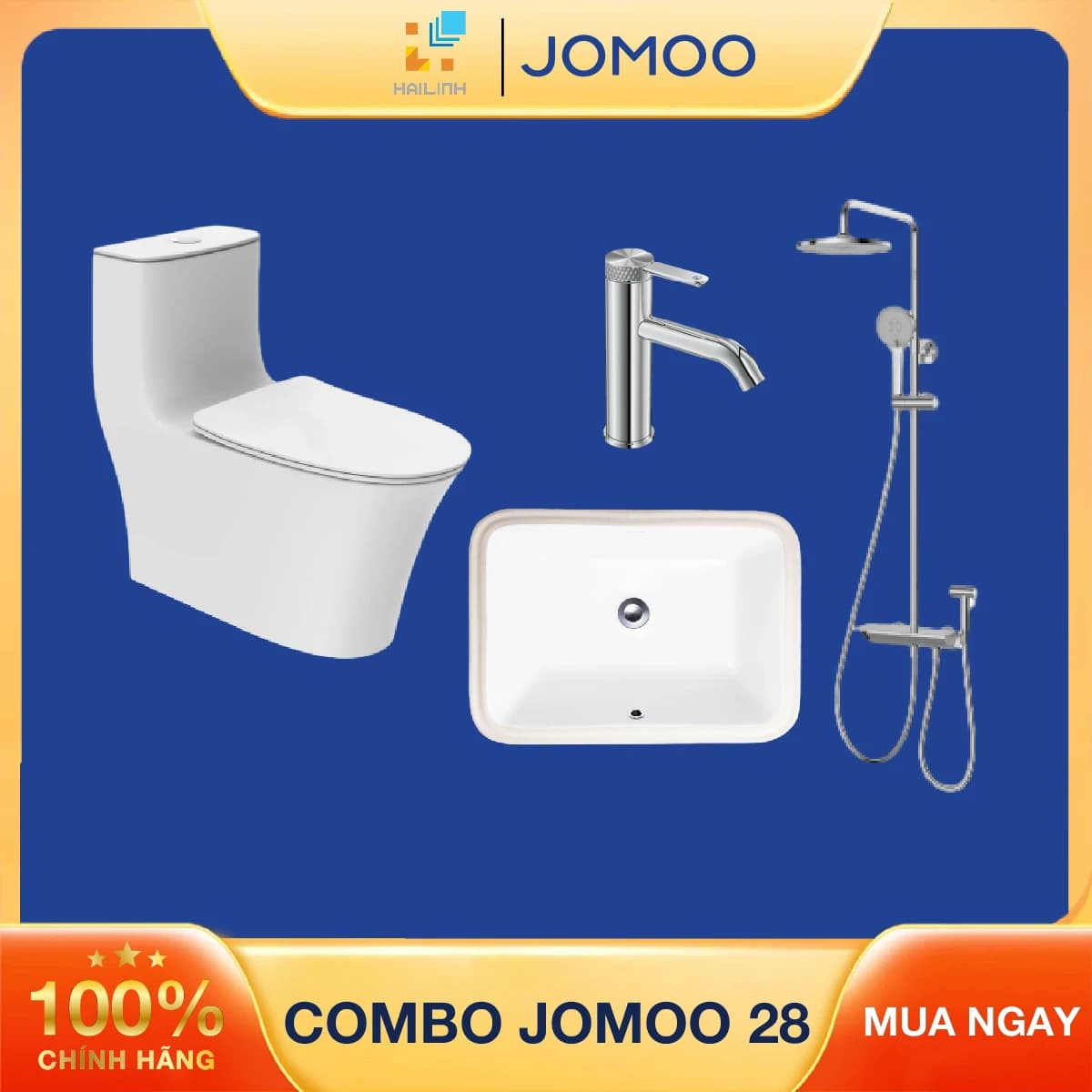 Combo thiết bị vệ sinh JOMOO số 28