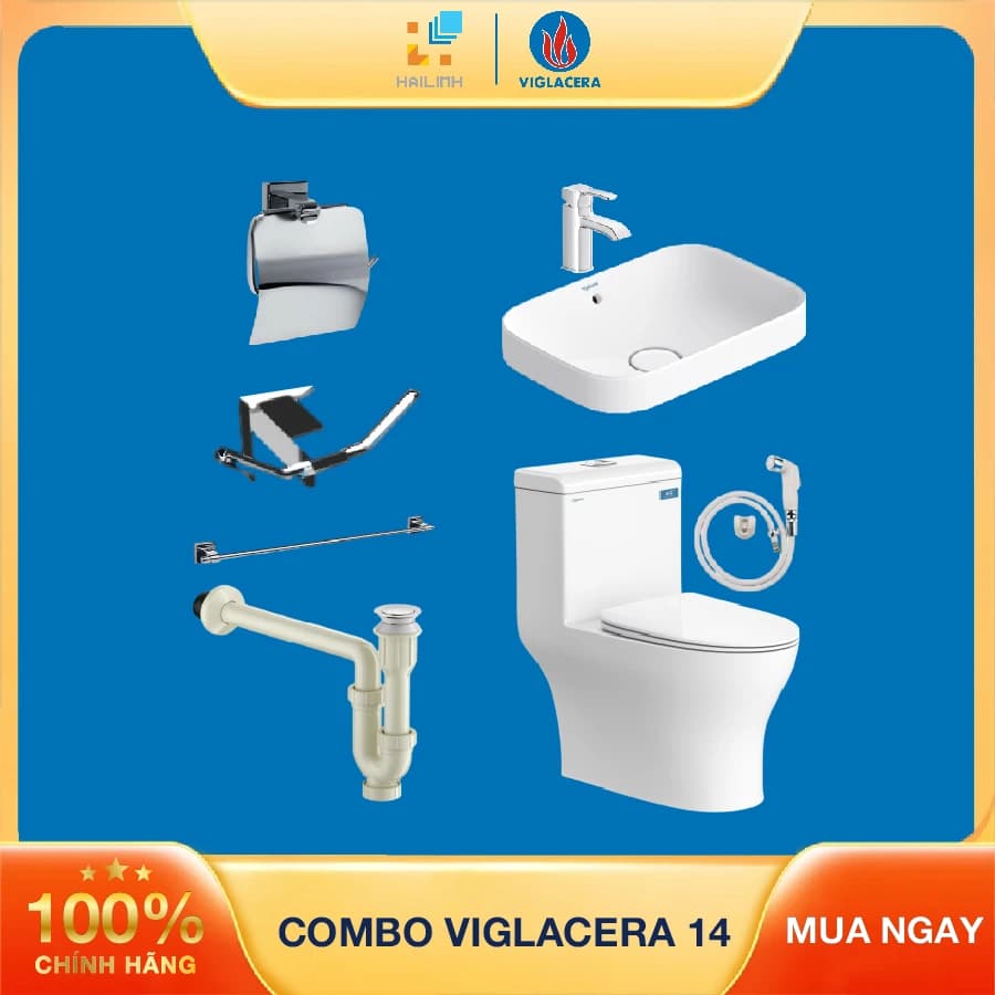Combo thiết bị vệ sinh Viglacera số 14