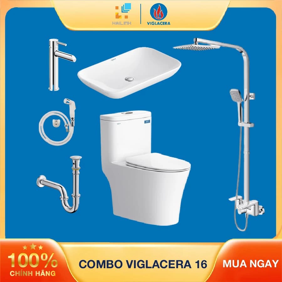 Combo thiết bị vệ sinh Viglacera số 16