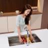 Chậu rửa bát 1 hố D&K KS7643U 2