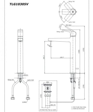 Ảnh Vòi chậu TOTO TLG10305V 2