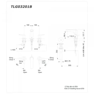 Ảnh Vòi chậu TOTO TLG03201BB 2