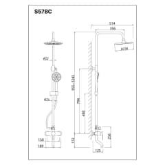 Ảnh Sen tắm cây Caesar S578C 2