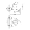 Sen tắm nóng lạnh D&K DK1023241 2