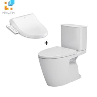 Bồn cầu nắp rửa điện tử Inax AC-602A+CW-H17VN