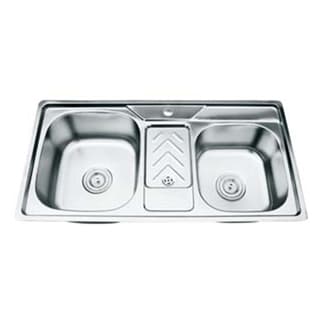 Ảnh Chậu PZ 9046 (900*460*210) 2 hộc 1