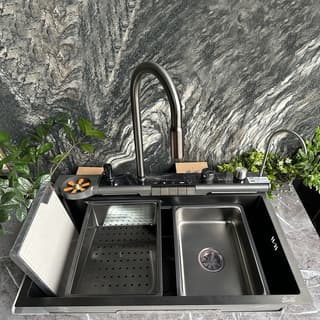 Ảnh Chậu rửa bát Belli BL.D.75.45.KTSC 3