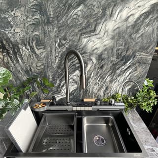Ảnh Chậu rửa bát Belli BL.D.75.45.KTSC 4