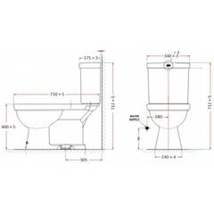Ảnh Bồn cầu  American Standard VF-2024 2