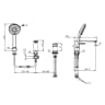 Vòi bồn tắm American Standard WF-1M00 2