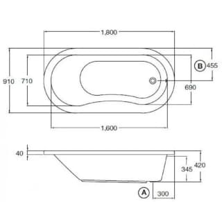 Ảnh Bồn tắm đặt sàn Cotto BT2020SPP(H) 2