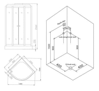 Ảnh Phòng xông hơi NOFER NG-2105B 2