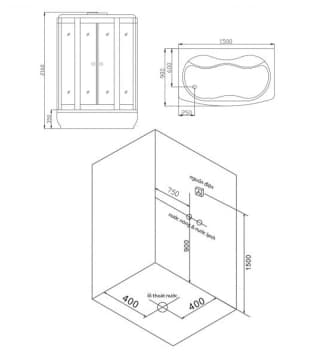 Ảnh Phòng xông hơi NOFER NG-8159B 2