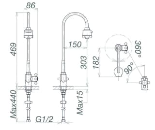 Ảnh Vòi rửa bát Viglacera VG705 2