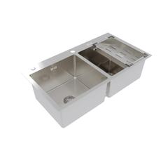 Ảnh Chậu Luxury 2 hộc cân BL8245C 5