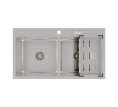 Ảnh Chậu Luxury 2 hộc cân BL8245C 4