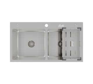 Ảnh Chậu Luxury 2 hộc cân BL8245C 4