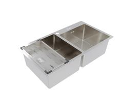 Ảnh Chậu Luxyry 2 hộc lệch BL8245L 5