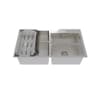 Chậu Luxyry 2 hộc lệch BL8245L 4