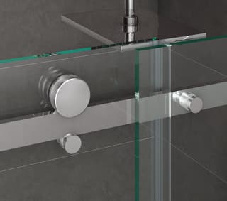 Ảnh Vách kính nhà tắm màu Crom Belli BLP-1x2TCV1 2
