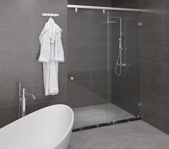 Ảnh Vách kính nhà tắm màu Crom Belli BLP-1x2TCV2 2