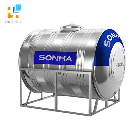 Bồn nước inox Sơn Hà SHN 500 F720 Ngang