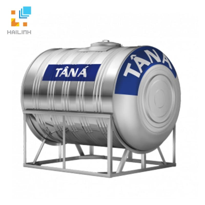 Bồn nước inox Tân Á TA-2000N (Ø1340) Ngang
