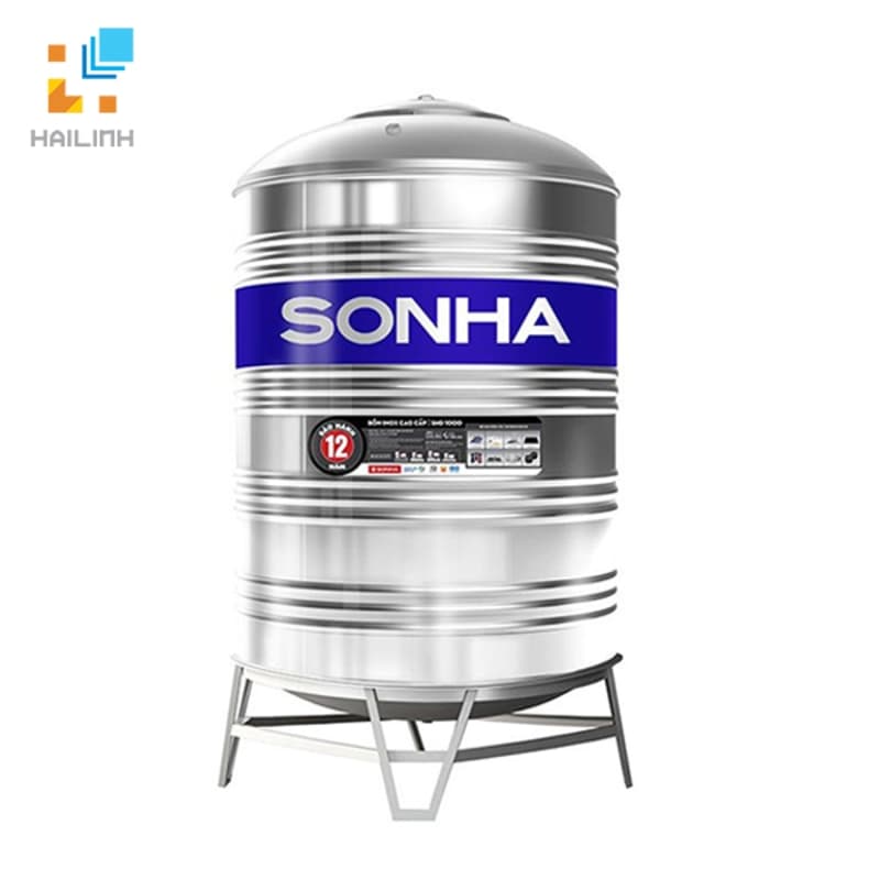 Bồn nước inox Sơn Hà SHD 1500 F960 Đứng