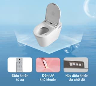 Ảnh Bồn cầu thông minh Bravat C21323W-3-ENG 3