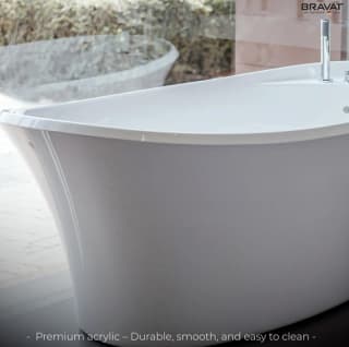 Ảnh Bồn tắm đặt sàn Bravat B25748TW-1W 4
