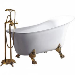 Ảnh Bồn tắm NOFER NG-1711-1600(White+Chrome) 3