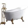 Bồn tắm NOFER NG-1711-1600(White+Chrome) 3