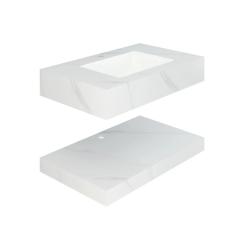 Ảnh Chậu bàn đá 2 tầng Viglacera UA2-9GP01 1